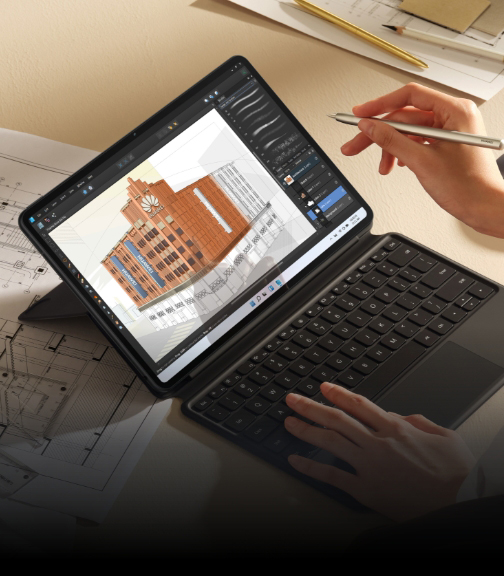 HUAWEI MateBook E-three modes