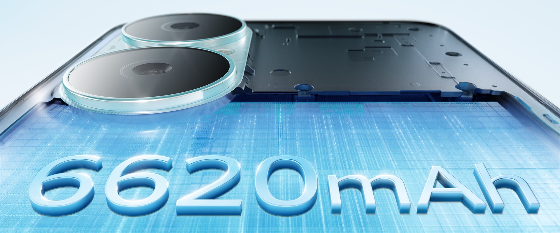 Huawei nova Y73 6620 mAh battery structure diagram