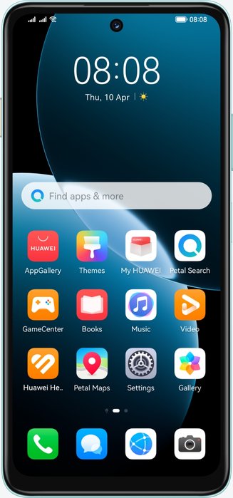 Huawei nova Y73 privacy shield covers the desktop, demonstrating the privacy and security protection function