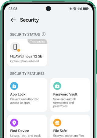 HUAWEI nova 12 SE privacy