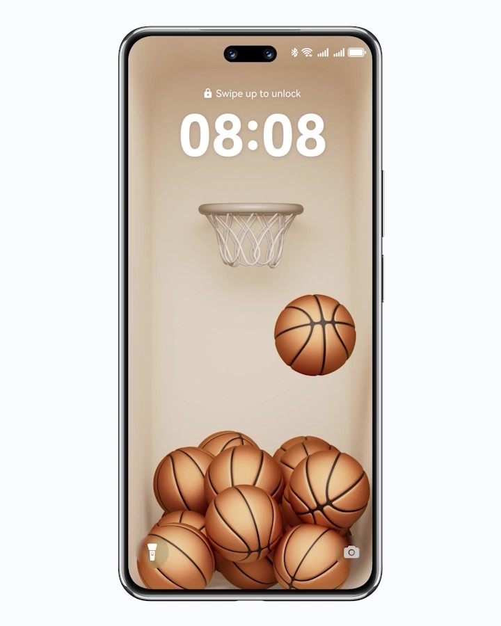 Video demonstrating Air Hoops on HUAWEI nova 14 Pro