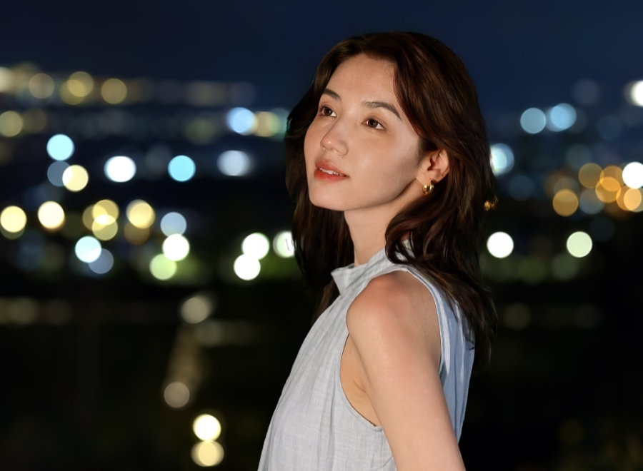 Night portrait photos taken by HUAWEI Pura 80 Pro, display portrait photos' color