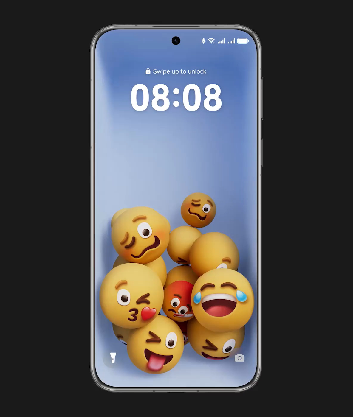 HUAWEI Pura 80 Ultra interactive theme video, display the emoji crush theme