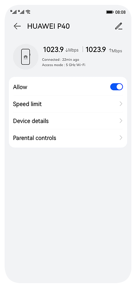 HUAWEI WiFi Mesh 3 Manage Wi-Fi