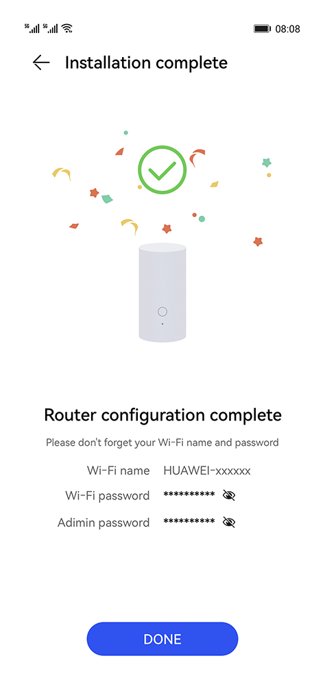 HUAWEI WiFi Mesh 3 Set up