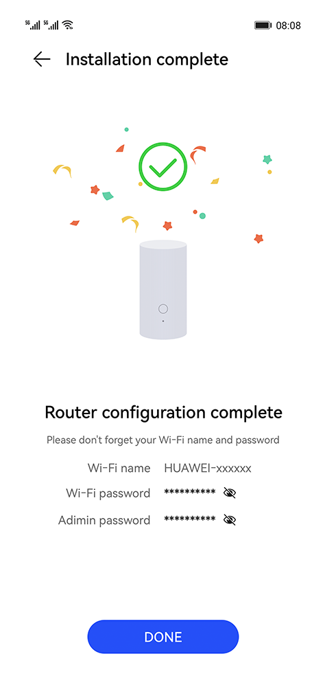 HUAWEI WiFi Mesh 7 Set up