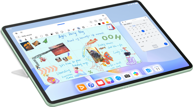 HUAWEI MatePad 11.5 S 2026 Multi-Window demo, showcasing the convenience of the all-new flexible multi-window feature