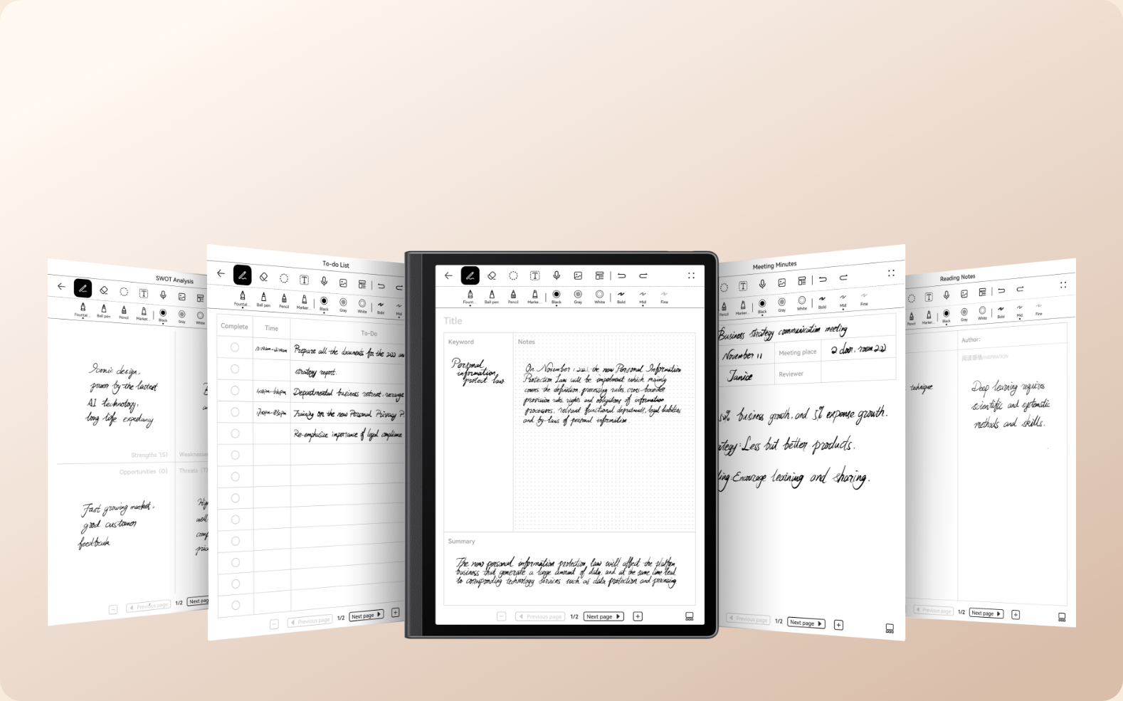HUAWEI MatePad Paper Templates