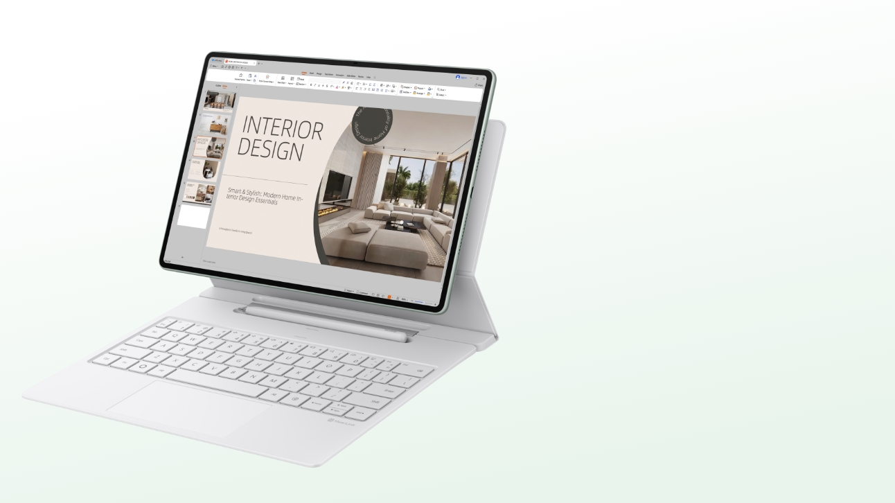 HUAWEI MatePad Pro 12.2-inch—WPS on the tablet