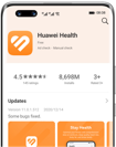 Huawei band 8 health app