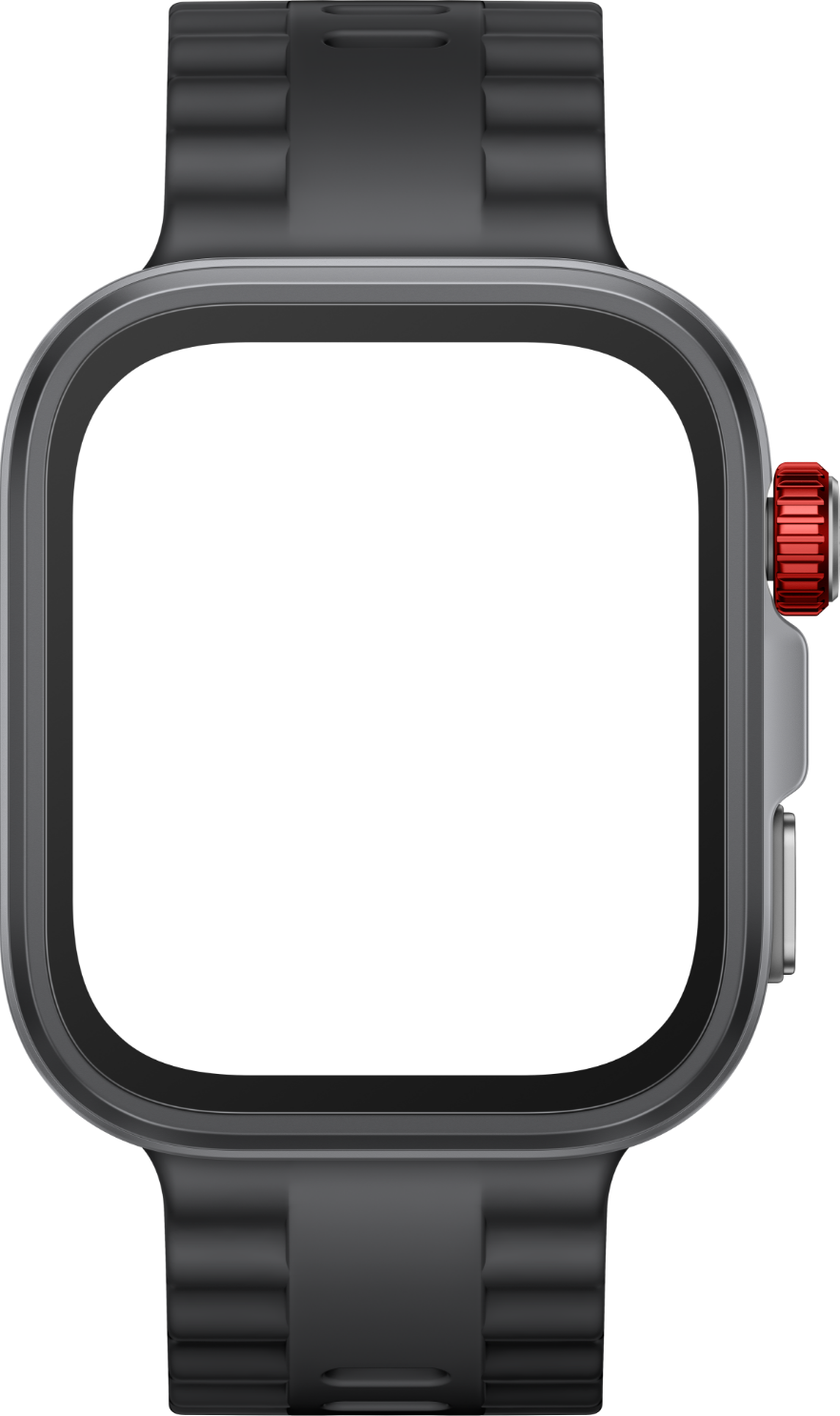 Front views of five different HUAWEI watches, with watch interfaces displaying the active rings and exclusive global watch faces