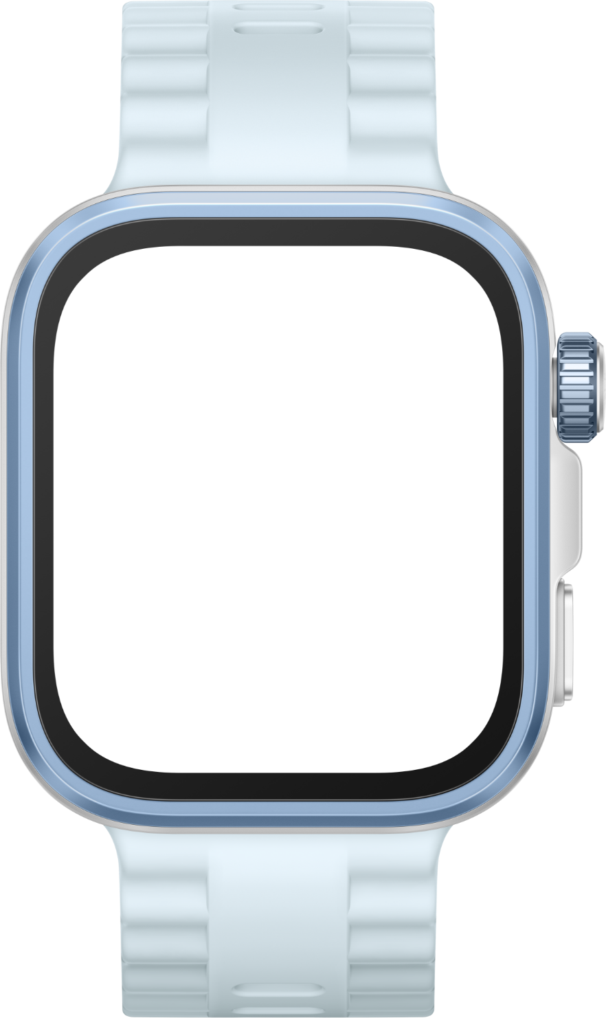Front views of five different HUAWEI watches, with watch interfaces displaying the active rings and exclusive global watch faces