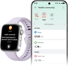 HUAWEI WATCH FIT 4 Health Community