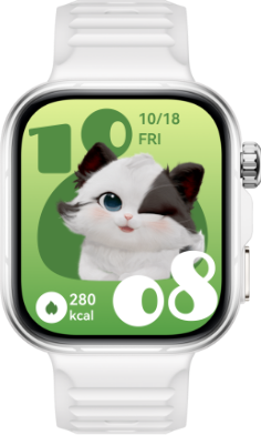 HUAWEI WATCH FIT 5 Pro multi-colour display showing rich watch faces