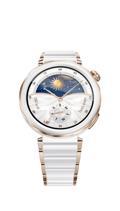 HUAWEI WATCH GT 5 Pro 42mm classic edition images,with nanocrystal ceramic body and strap
