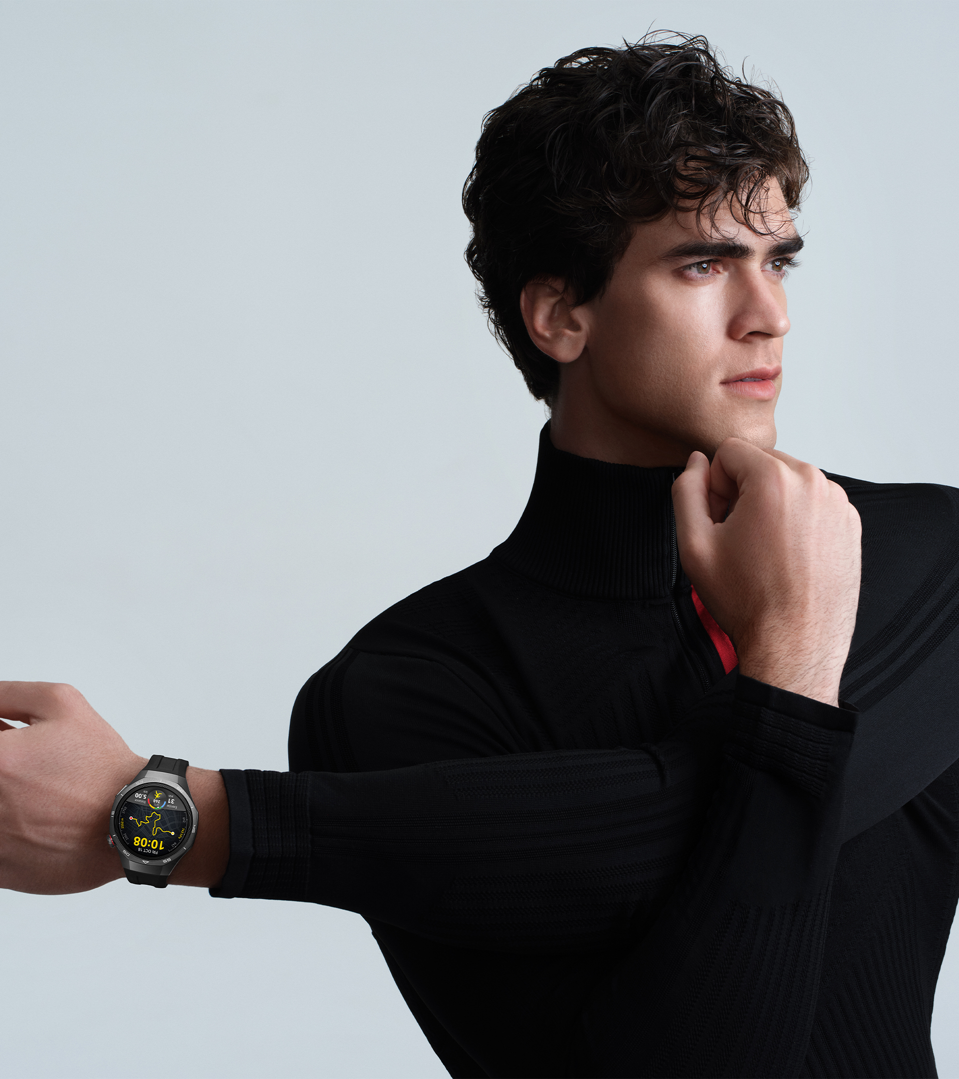 HUAWEI WATCH GT 5 Pro 46mm sports edition black front