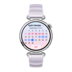 Users wearing HUAWEI WATCH GT 6 while exercising, demonstrating  the functions related to women's health research