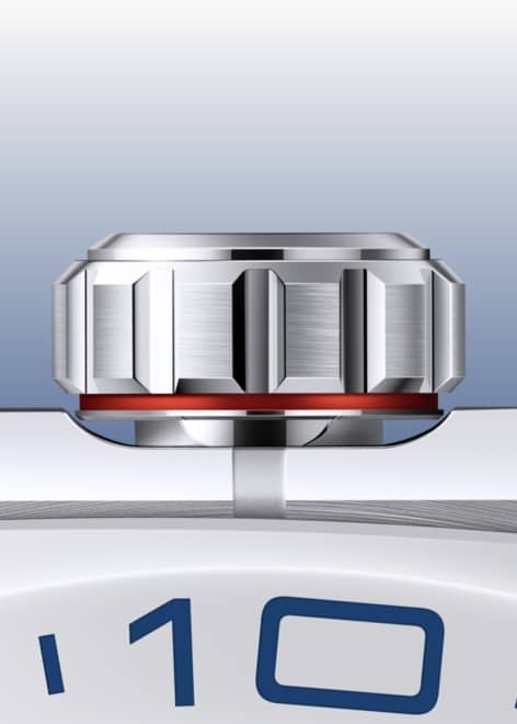 Two color choices of the HUAWEI WATCH Ultimate 2: blue and black; each is paired with a dedicated fluoroelastomer strap for both style and durability