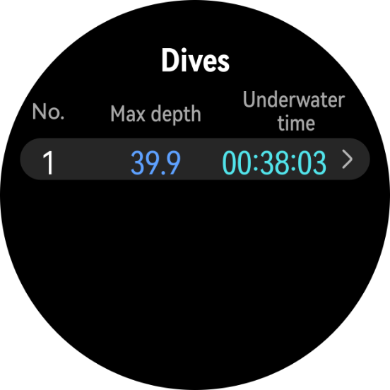 Post-dive sharing through the HUAWEI WATCH Ultimate 2, with options like viewing historical messages and sharing diving data
