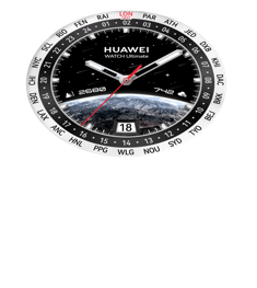 HUAWEI WATCH Ultimate LTPO AMOLED sapphire watch dial