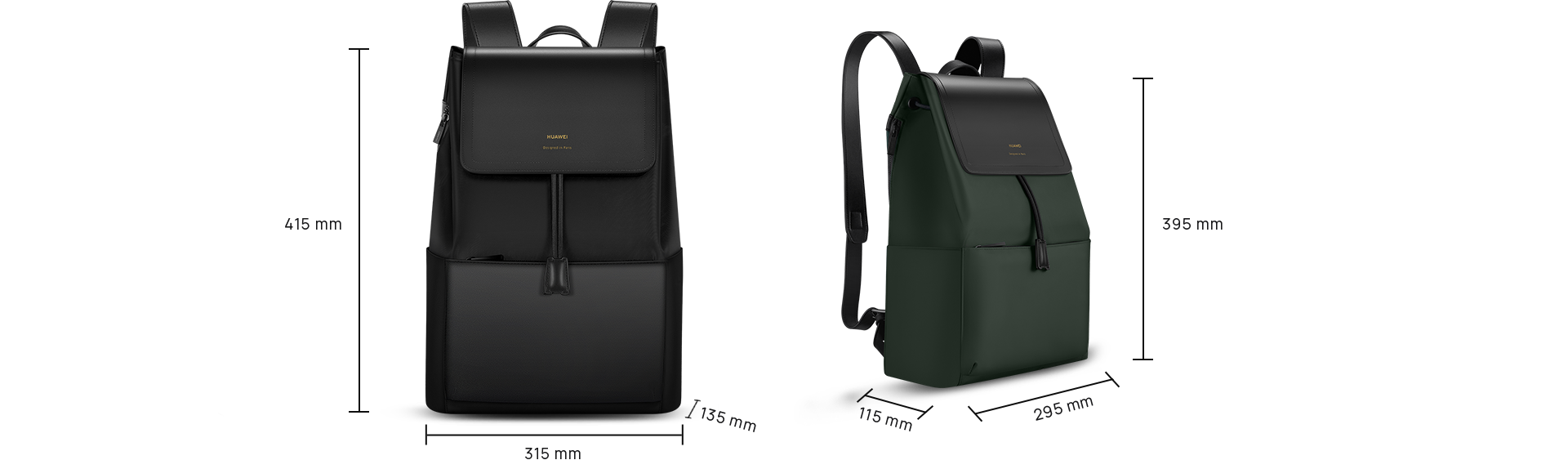 HUAWEI Classic Backpack Size