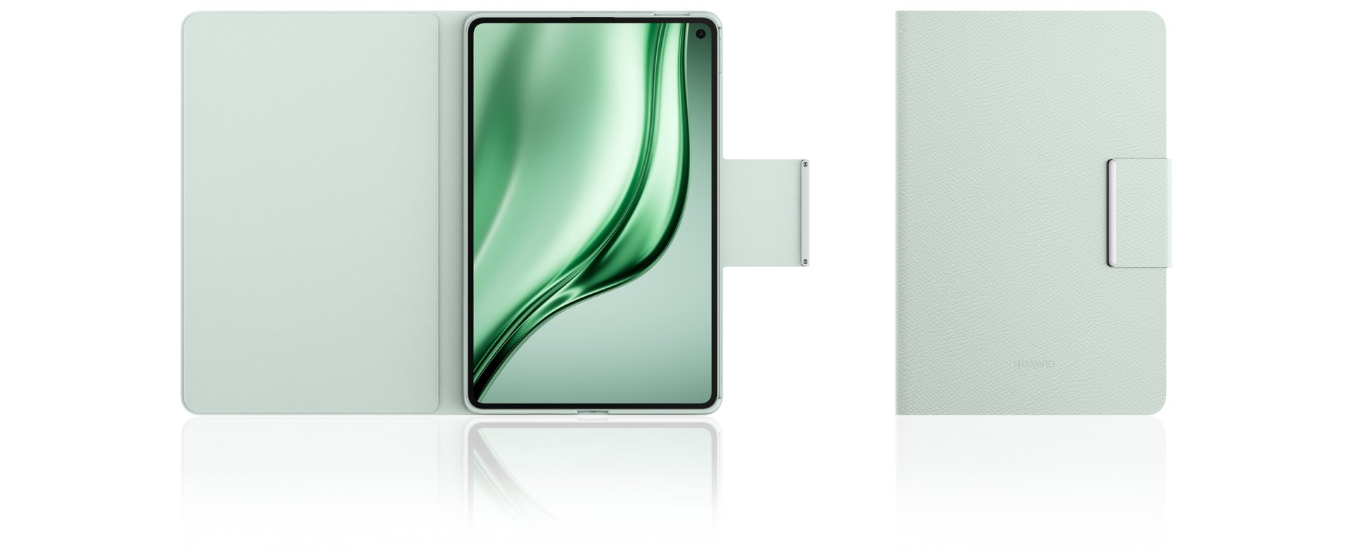 HUAWEI MatePad Mini Folio Cover opened,with the display automatically on