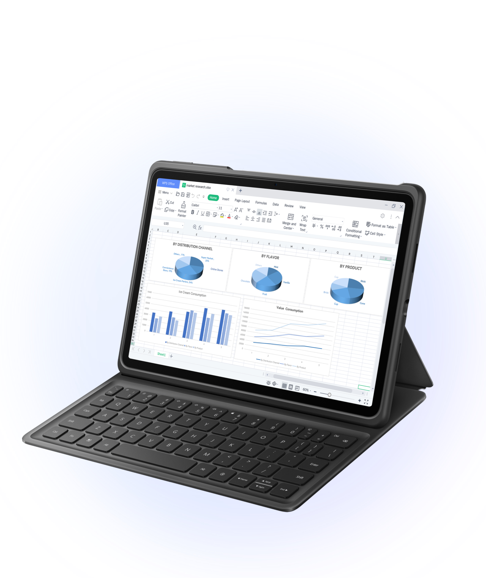 HUAWEI Smart Keyboard (Compatible with HUAWEI MatePad 11