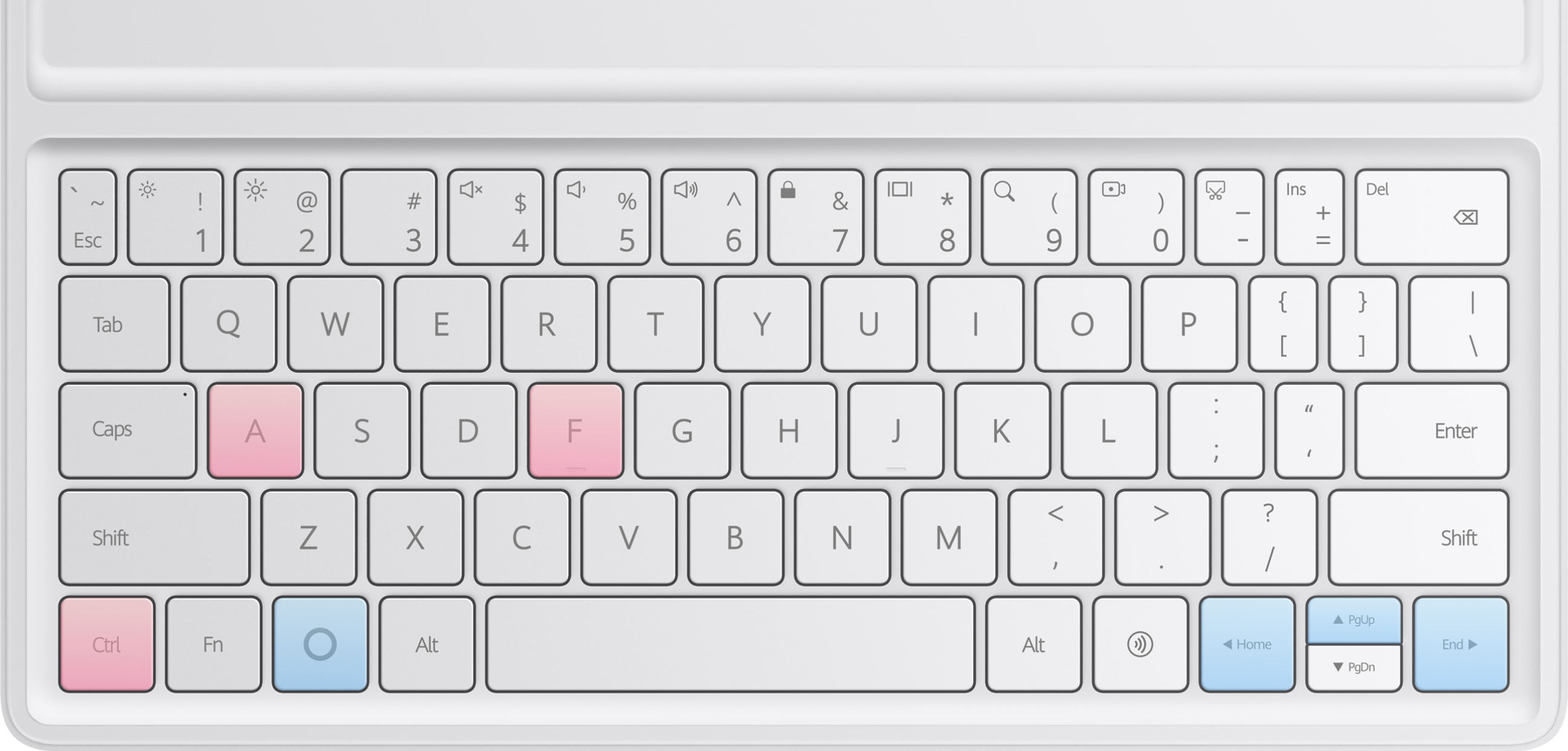 HUAWEI Smart Magnetic Keyboard (Compatible with HUAWEI MatePad 12 X) Introduction to Shortcut Key Combinations