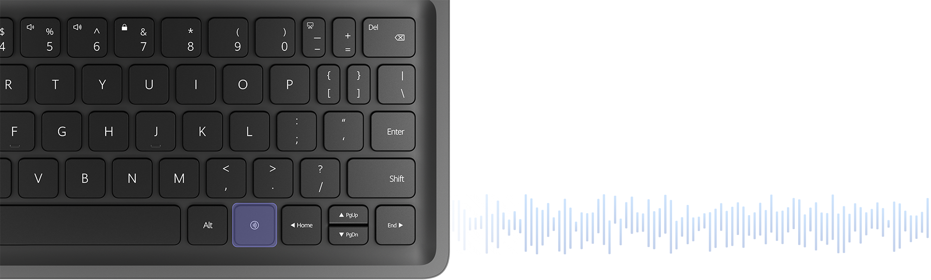HUAWEI Smart Magnetic Keyboard (Compatible with HUAWEI MatePad Air) AI Voice key