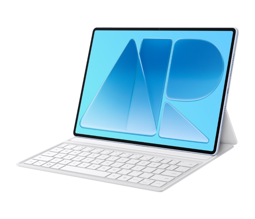 HUAWEI Smart Magnetic Keyboard (Compatible with HUAWEI MatePad Air) Show the side angle, tablet and keyboard connection function