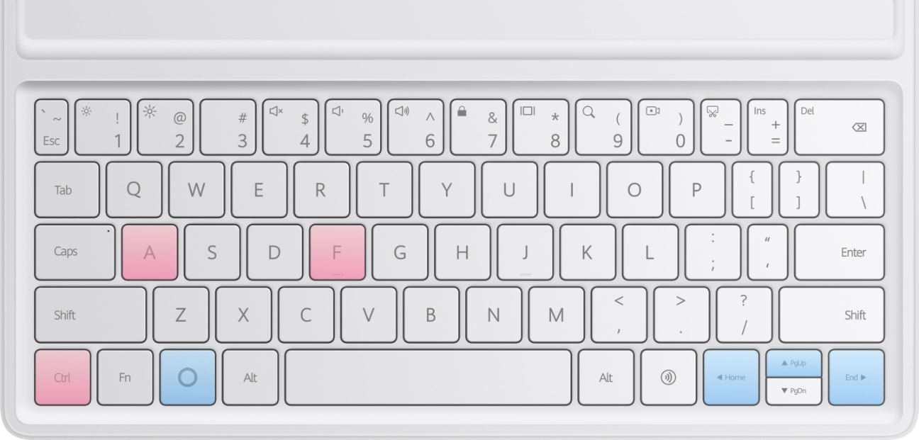 HUAWEI Smart Magnetic Keyboard (Compatible with HUAWEI MatePad Air) Introduction to Shortcut Key Combinations