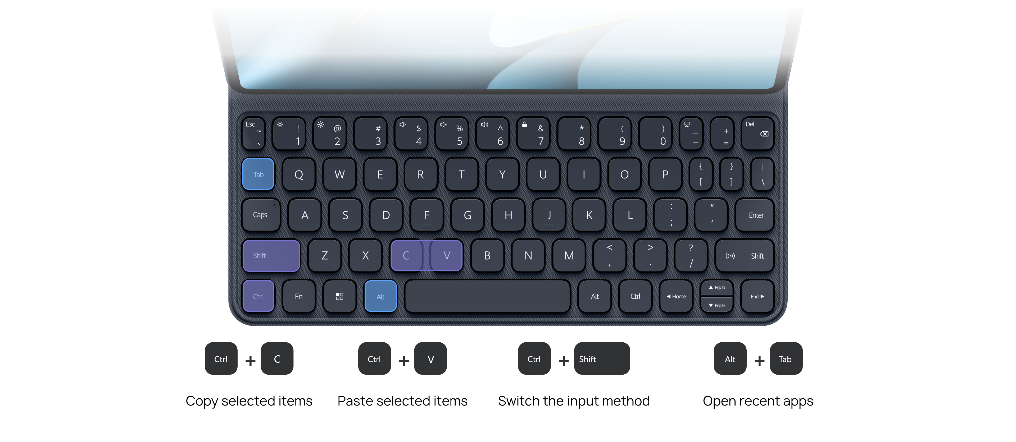 HUAWEI Smart Magnetic Keyboard (Compatible with HUAWEI MatePad Pro 10.8-inch)