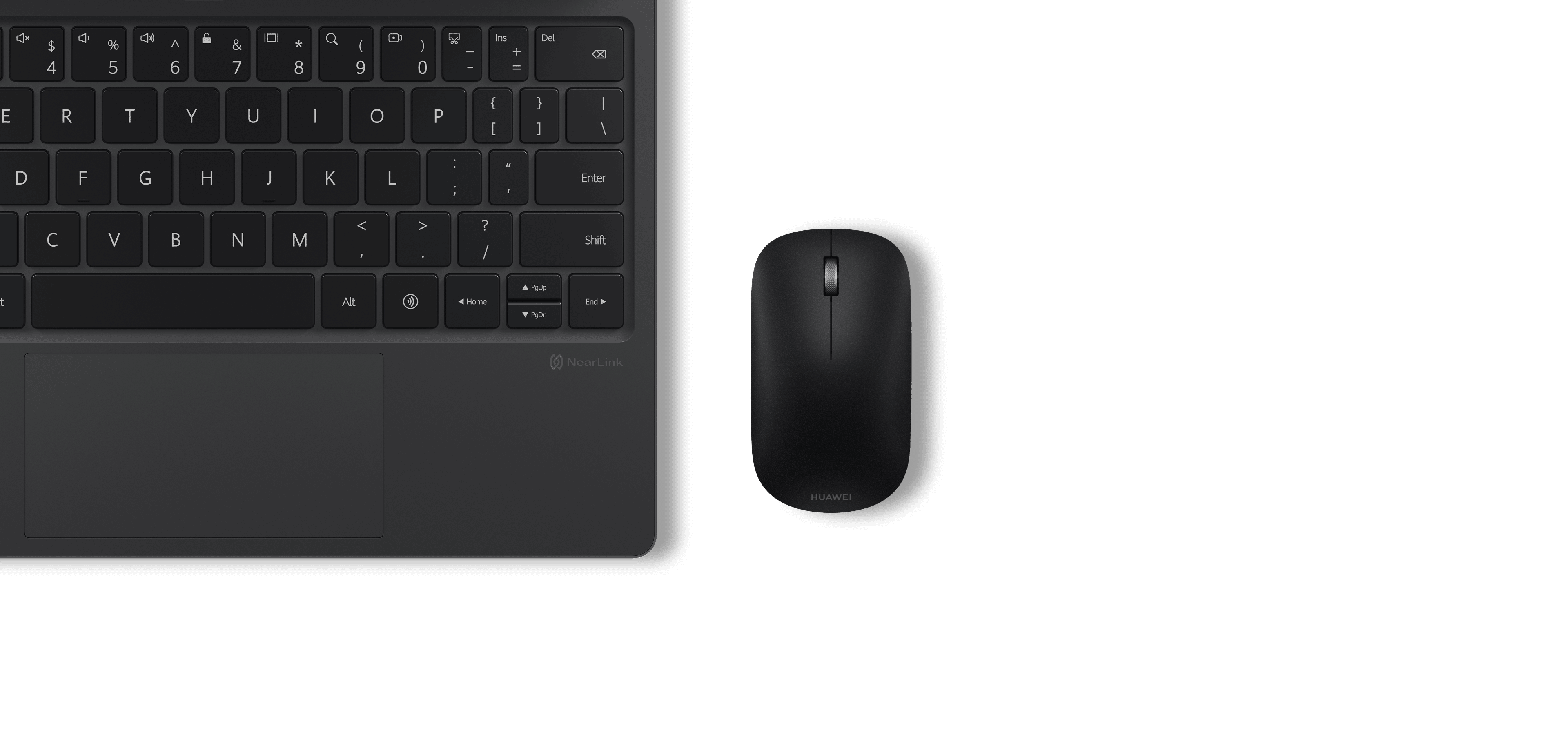 HUAWEI Wireless Mouse NearLink Black, pair with HUAWEI MatePad