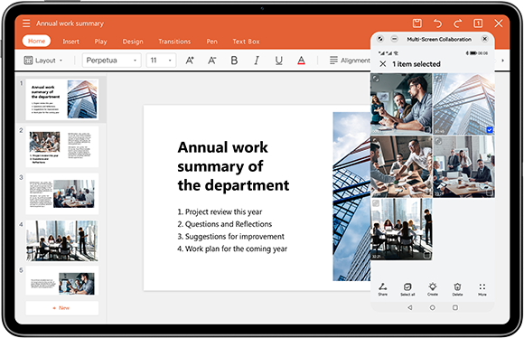 HUAWEI MatePad C7 Multi-Screen Collaboration