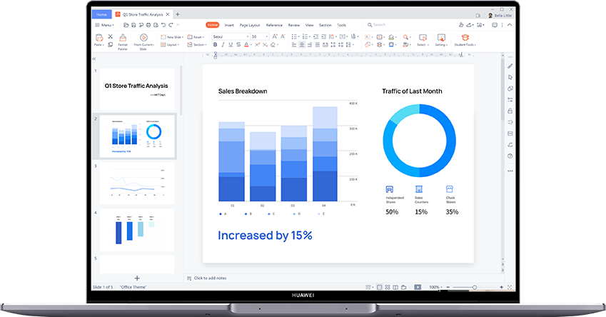 HUAWEI MatePad C7 Multi-Screen Collaboration