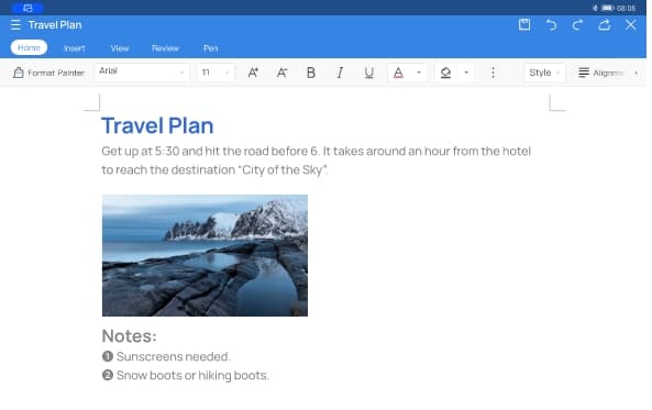 HUAWEI MateStation B520-tablet-collaboration
