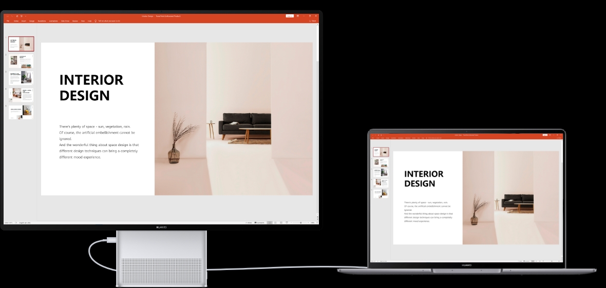huawei matestation x usb-c