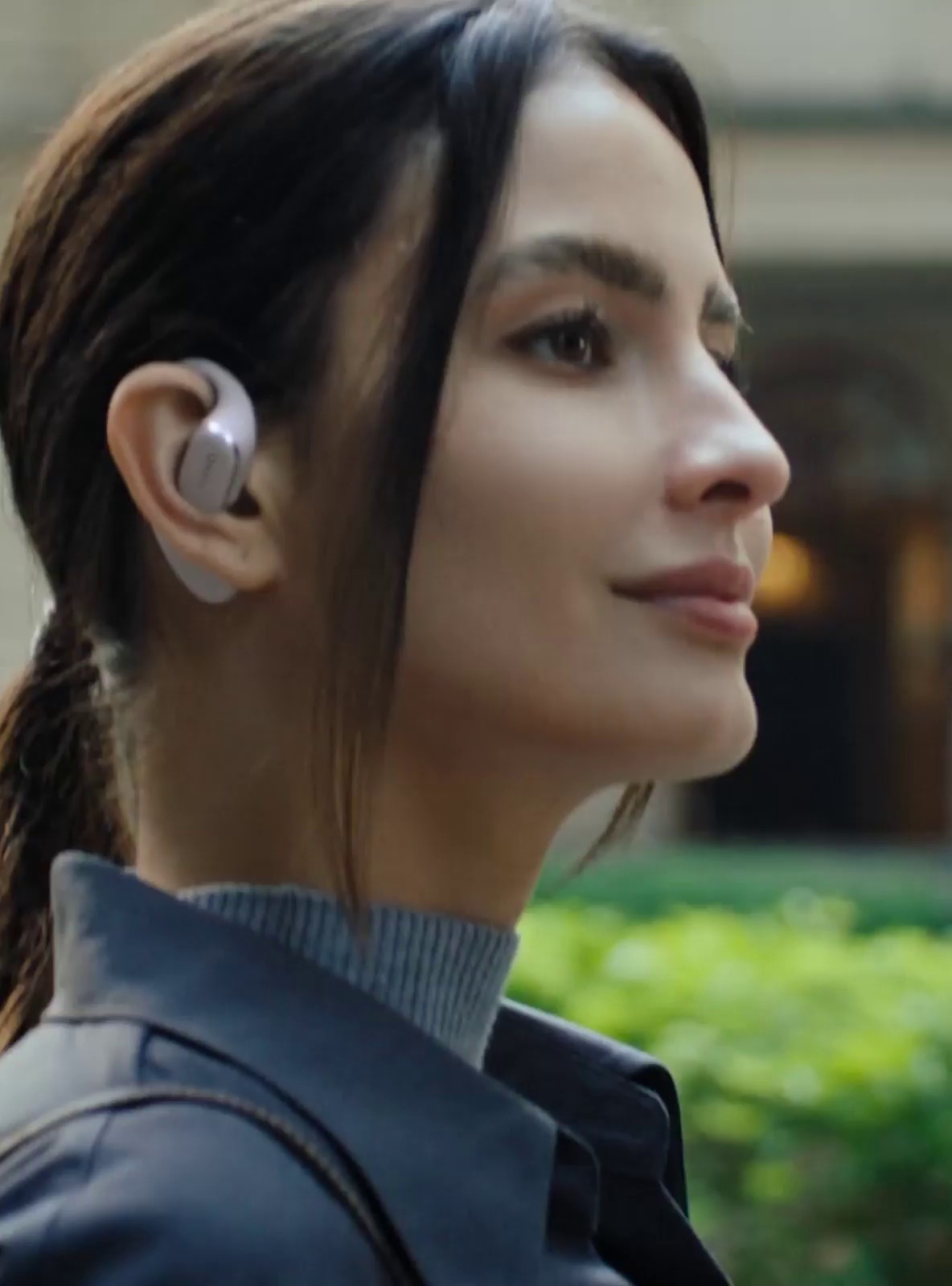 HUAWEI FreeArc グレー クラファン大好評の耳掛けオープン型イヤホン「HUAWEI FreeArc