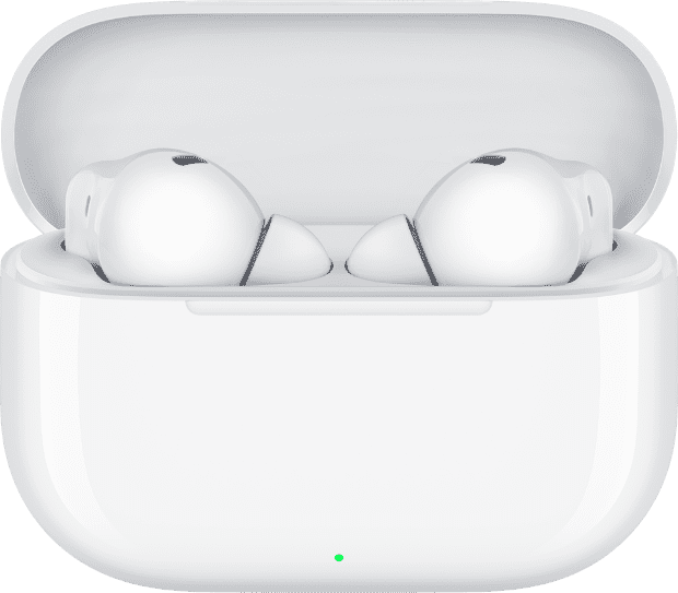 Shows the two colour options and the white charging case for HUAWEI FreeBuds SE 4 ANC