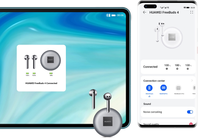 Huawei Freebuds 4 ID Multi Device Switching 2