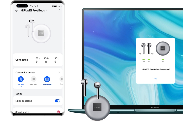 Huawei Freebuds 4 ID Multi Device Switching 3