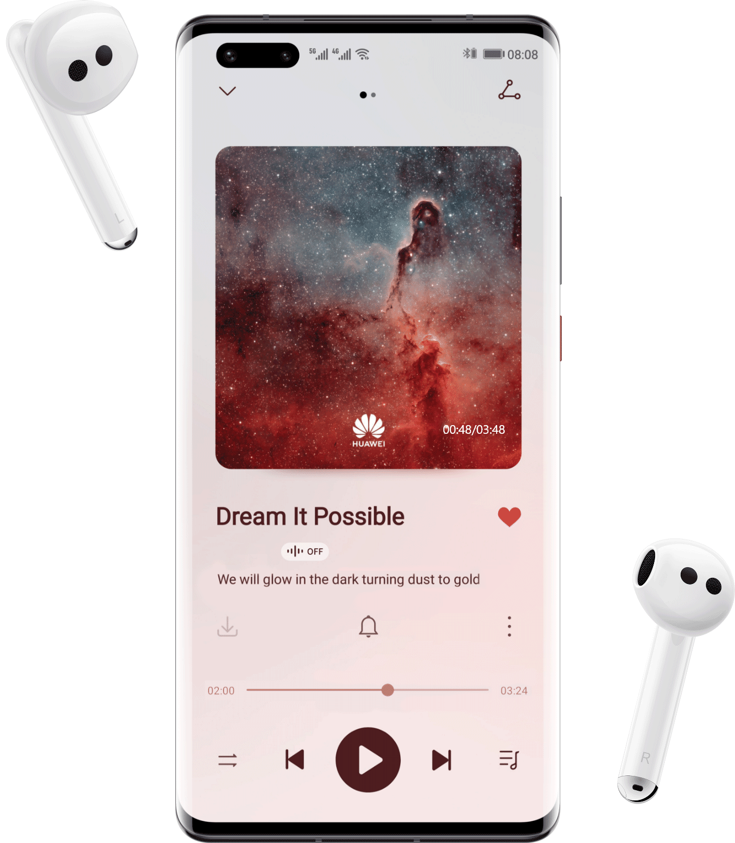 Huawei Freebuds 4 Huawei Music