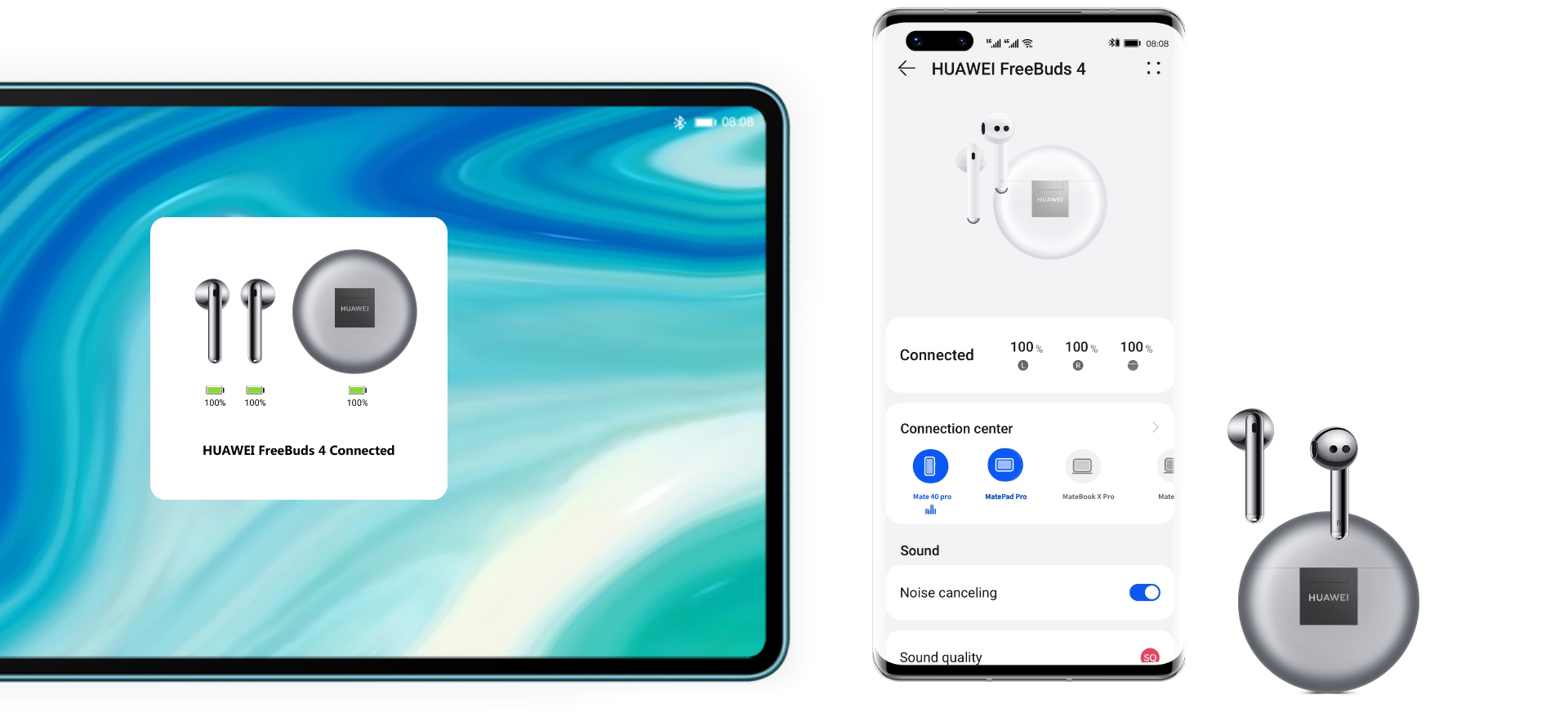 Huawei Freebuds 4 ID Multi Device Switching