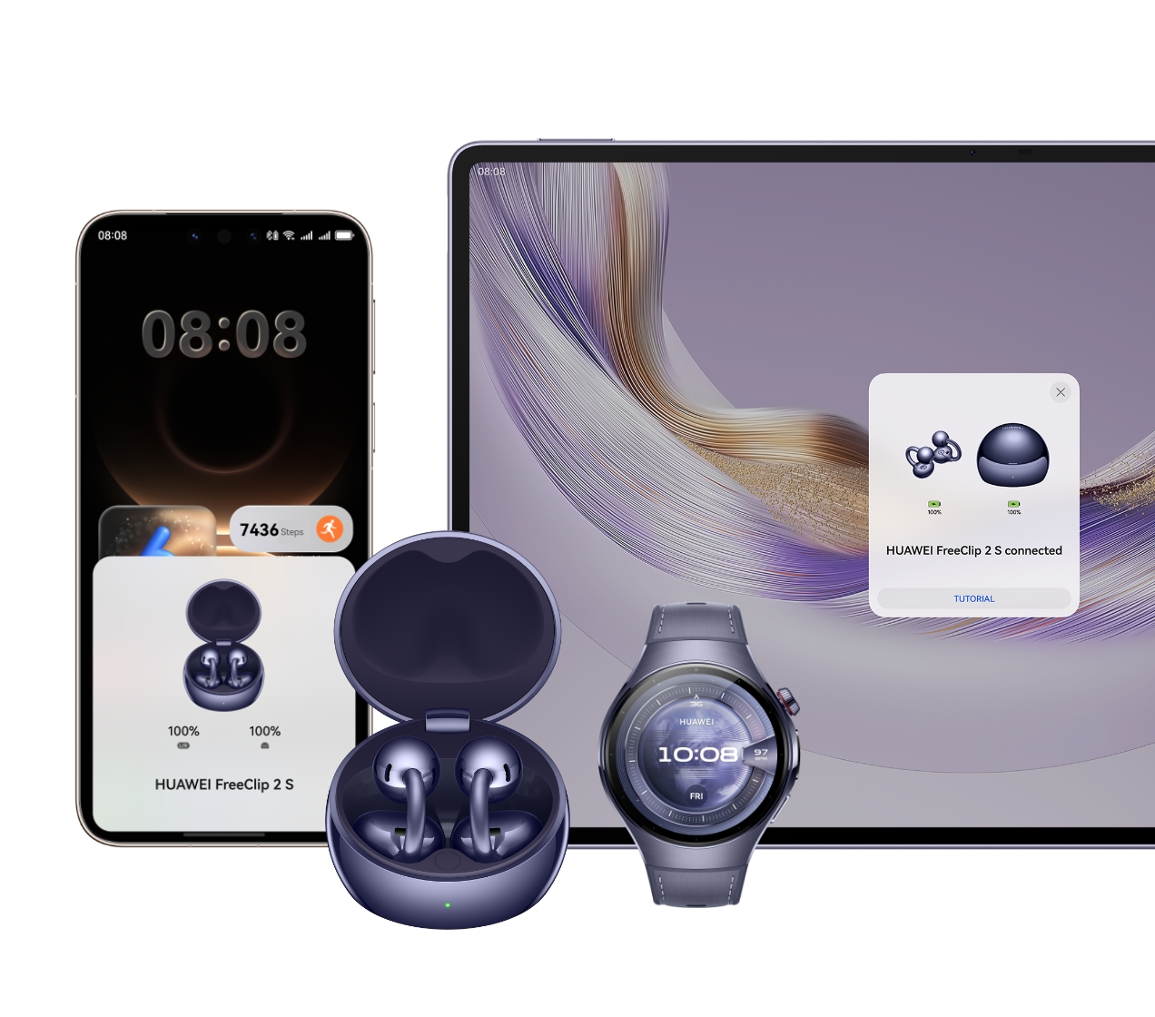 HUAWEI FreeClip 2 S Multi Connection