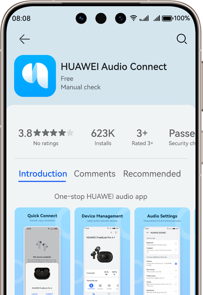 Download Huawei Audio Connect app
