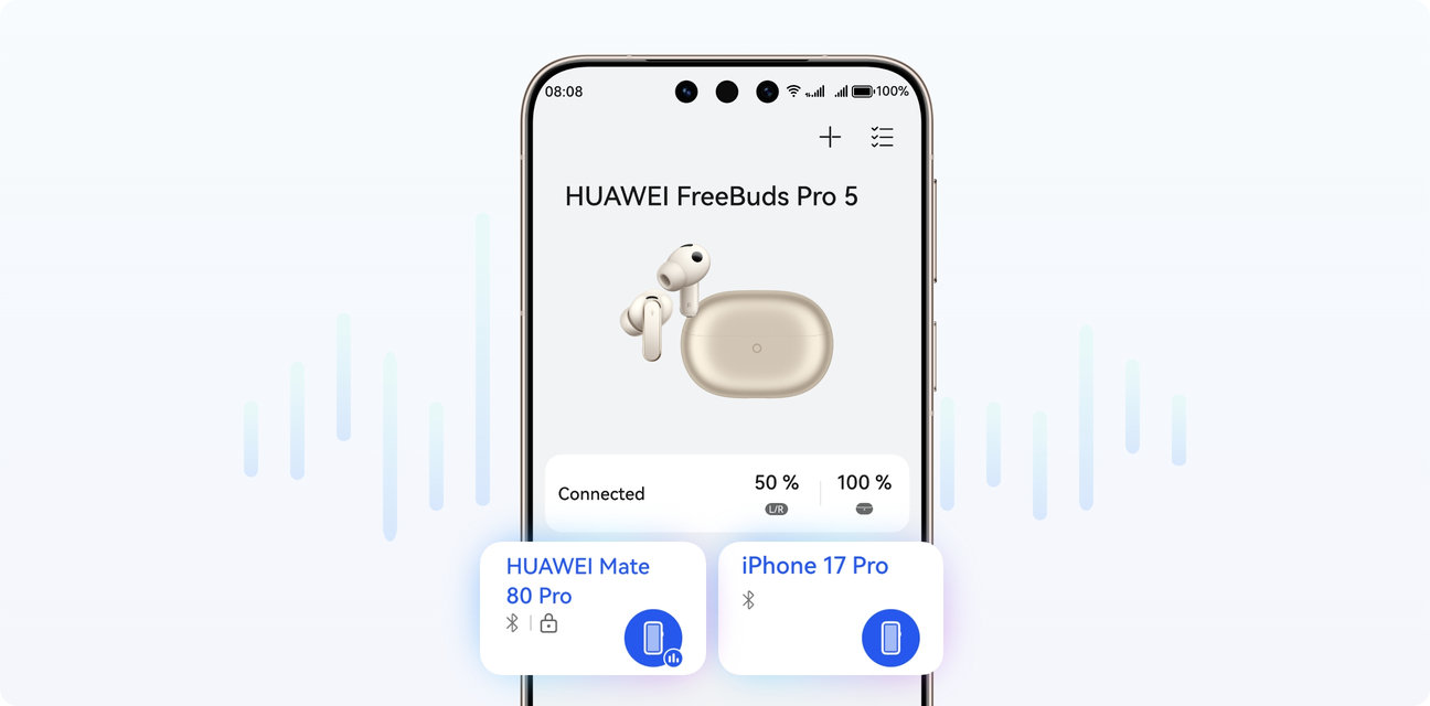 Huawei Audio Connect supports cross-system connection and easy multi-device management