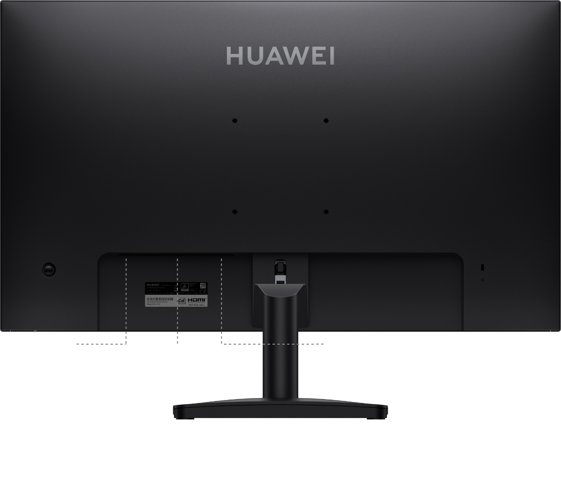 HUAWEI MateView SE 27'' QHD back,display two HD ports