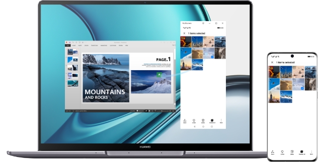 HUAWEI MateBook 13s Share File