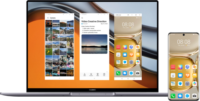 HUAWEI MateBook 14 Multi Windows