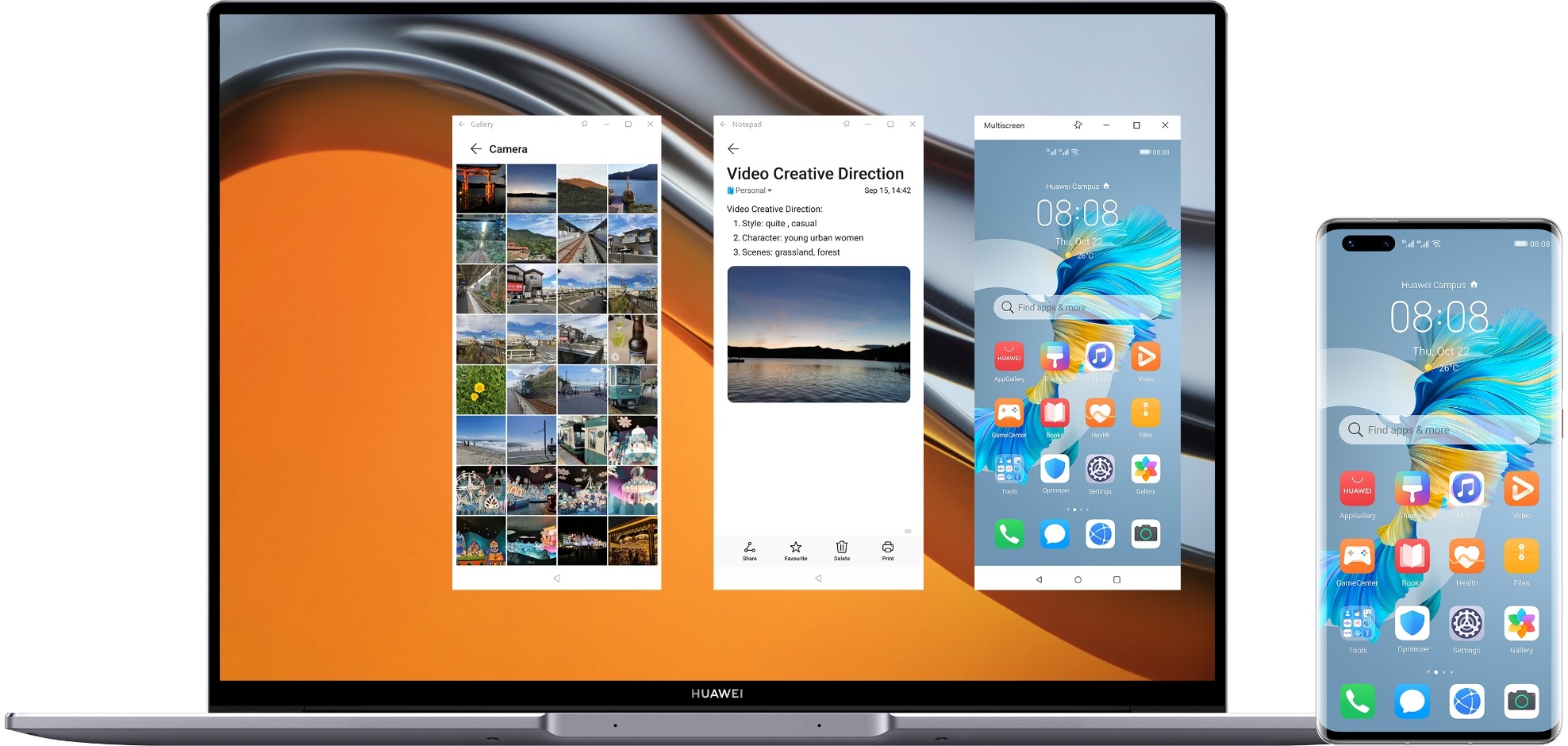 huawei matebook 16 multi-window